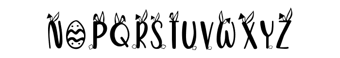 Easter Font Font UPPERCASE