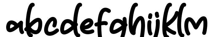 Easter Holiday Regular Font LOWERCASE