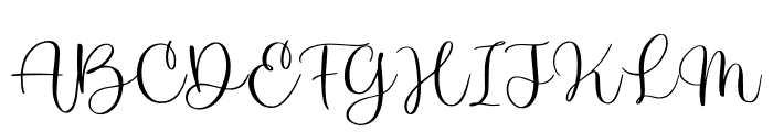 Easter Hopes Script Font UPPERCASE