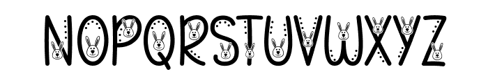 Easter Humble Font UPPERCASE