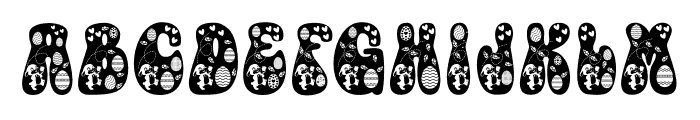 Easter Love Display Duo Font LOWERCASE