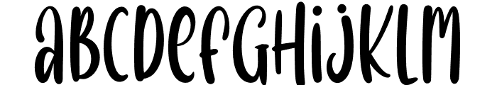 Easter Monday Font LOWERCASE