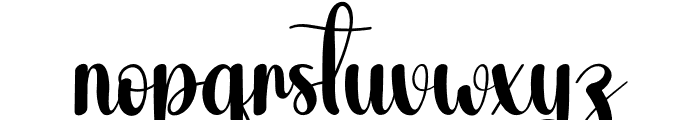 Easter Onion Font LOWERCASE