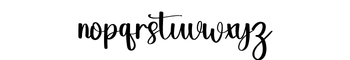 Easter Saturday Font LOWERCASE