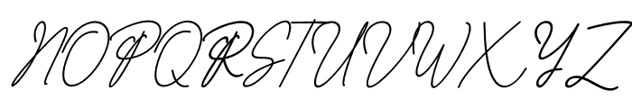 Easter Signature Font UPPERCASE