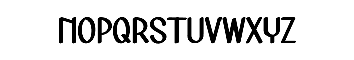 Easter Summer Font UPPERCASE