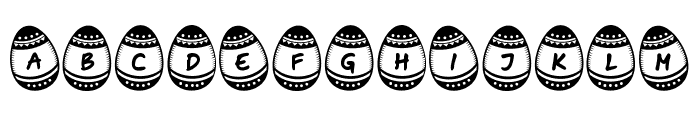 Easter Time Regular Font UPPERCASE