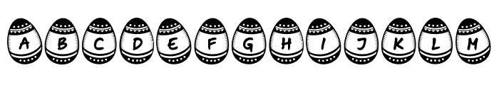 Easter Time Regular Font LOWERCASE