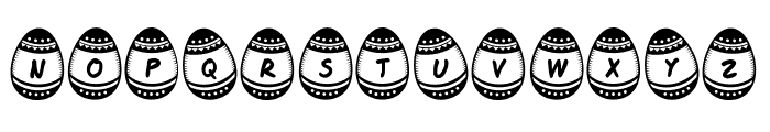 Easter Time Regular Font LOWERCASE