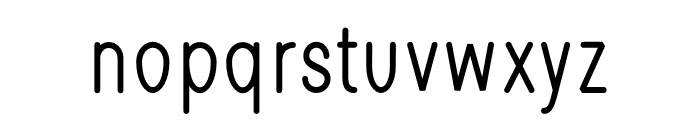 Easterday Font LOWERCASE