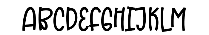 Easterlin Font UPPERCASE