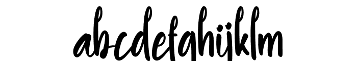 Easterlove Font LOWERCASE