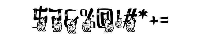 Eastern Echoes Goat Font OTHER CHARS