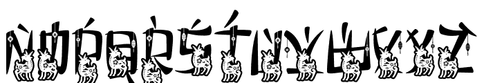 Eastern Echoes Goat Font UPPERCASE