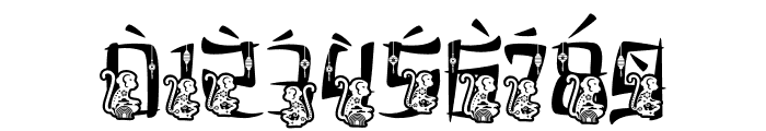 Eastern Echoes Monkey Font OTHER CHARS