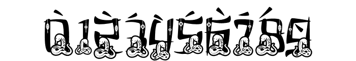 Eastern Echoes Snake Font OTHER CHARS