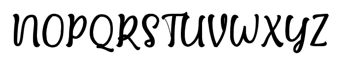 Eastery Font UPPERCASE