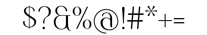 Eastgrins-Regular Font OTHER CHARS