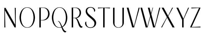 Eastgrins-Regular Font UPPERCASE