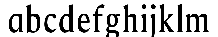 Eastic regular Font LOWERCASE