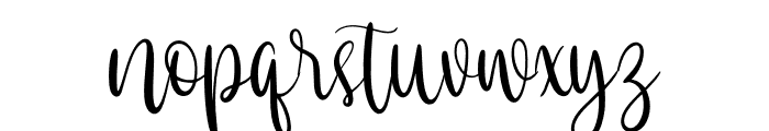 Eastlovely Font LOWERCASE