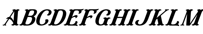 Eastwood Italic Font LOWERCASE