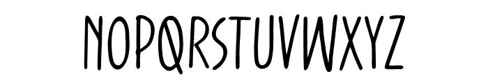 Easy Calm Font LOWERCASE