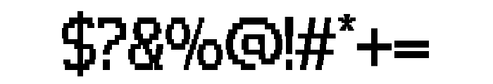 Easy Pixel Regular Font OTHER CHARS