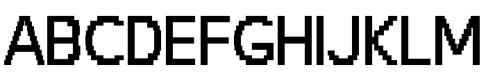 Easy Pixel Regular Font UPPERCASE