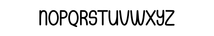 Easy Story Font LOWERCASE