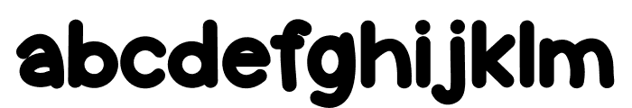 Eater egg Font LOWERCASE