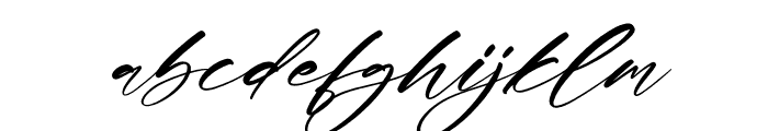 Eathonya Italic Font LOWERCASE