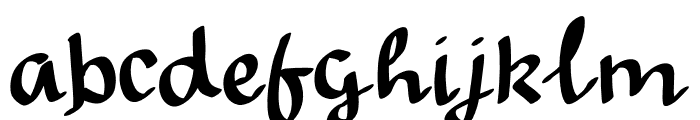 Ebbin Regular Font LOWERCASE