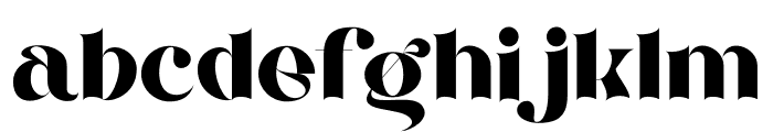 Ebigail Font LOWERCASE