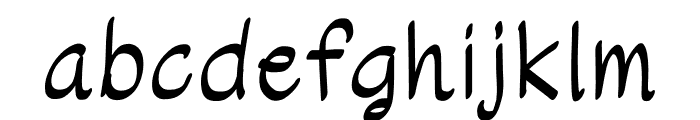 Echinacea Font LOWERCASE