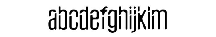 EchoHorizon-Modern Font LOWERCASE