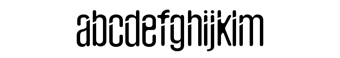 EchoHorizon-Regular Font LOWERCASE