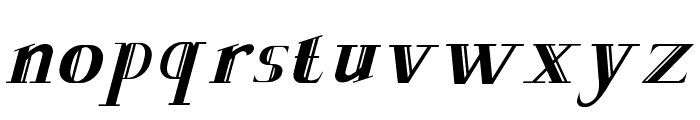 EclipseMoon-Italic Font LOWERCASE