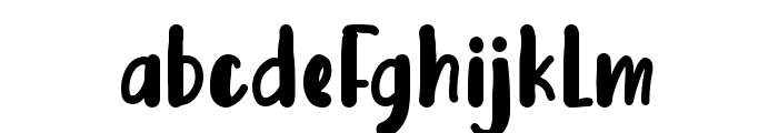 Eco King Font LOWERCASE