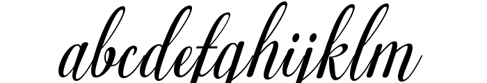 Edegisha-Regular Font LOWERCASE