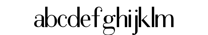 Edelweish Font LOWERCASE