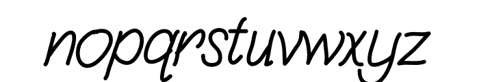 Edelweiss Font LOWERCASE