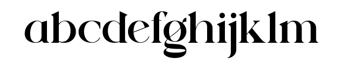 Eden Meadow Regular Font LOWERCASE