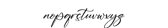 Edinburgh Italic Font LOWERCASE