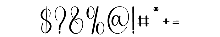 Edition Alphabet Font OTHER CHARS
