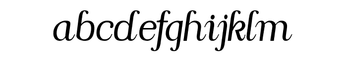 EditorGifted-Italic Font LOWERCASE