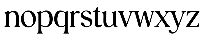 Editorial Today Regular Font LOWERCASE