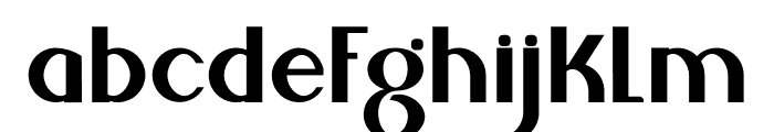 Edogohe Font LOWERCASE