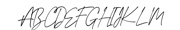 EdwardSignature Font UPPERCASE