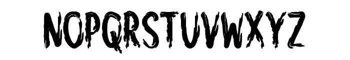 Eerie House Font LOWERCASE